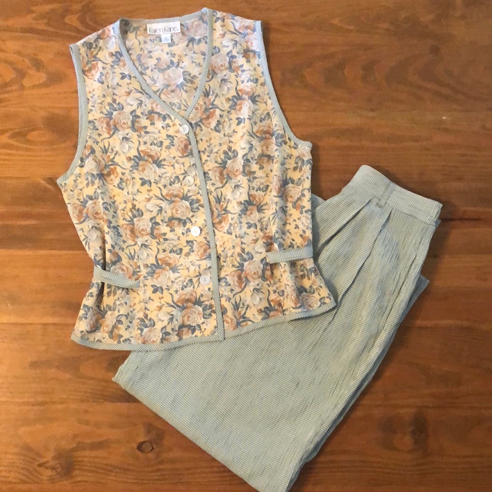 Karen Kane Pant & Vest